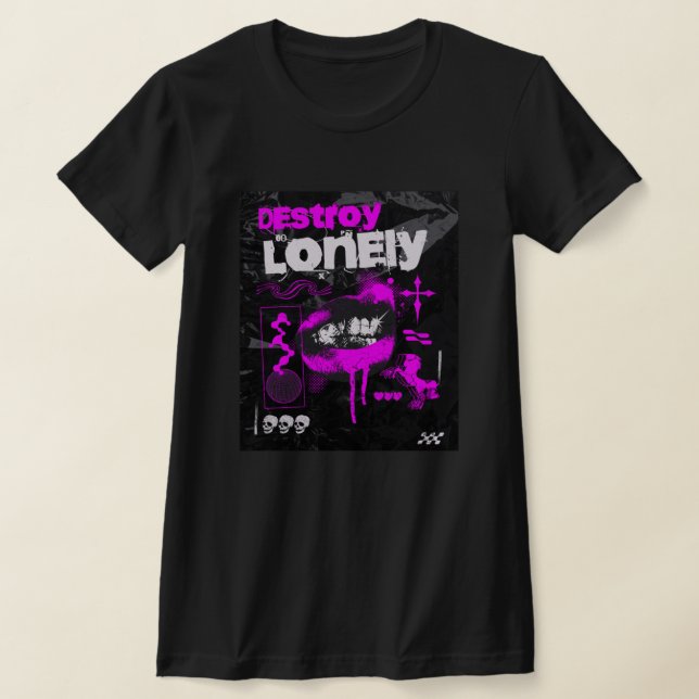 Destroy Lonely Essential T Shirt (Laydown)
