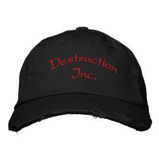 Destruction Inc. HAt Broderad Keps