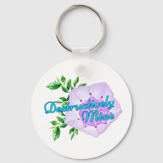 Destructively Mine Nyckelring (Framsida)