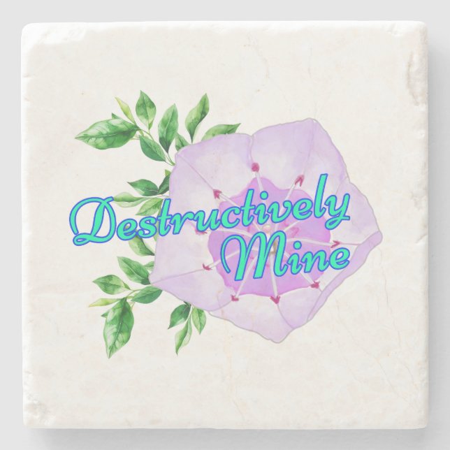 Destructively Mine Stenunderlägg (Framsidan)