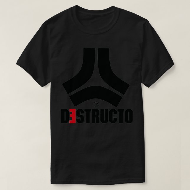 Destructo Lastbilar T Shirt (Design framsida)