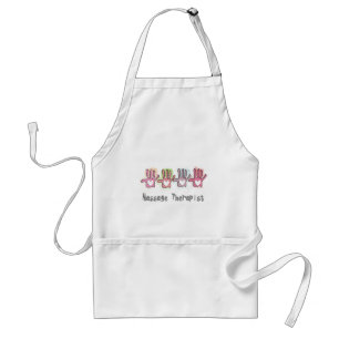 Destruktionsgåvor för massagebehandlare "Händer" Förkläde