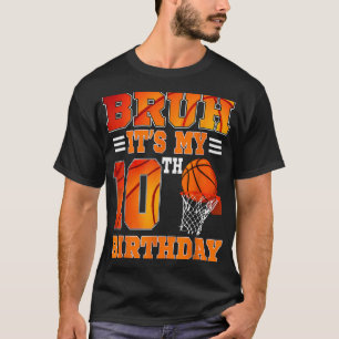 Det 10 år gamla baskettemat för min 10-dagarsdag t shirt