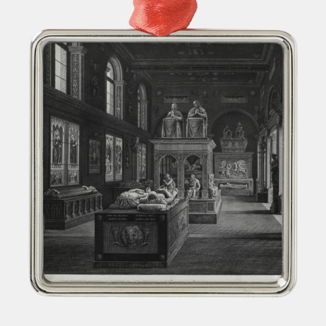 Det 15th århundraderummet, Musee des-monument Julgransprydnad Metall (Framsidan)