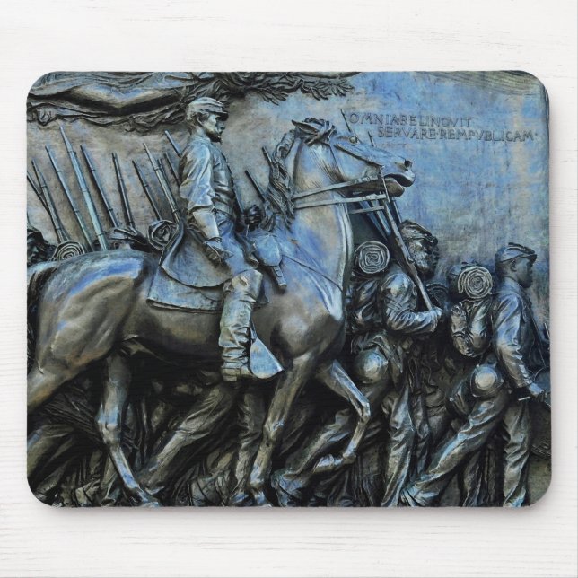 Det 54th Massachusetts volontärinfanterit Regiment Musmatta (Framsidan)