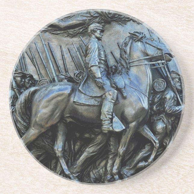 Det 54th Massachusetts volontärinfanterit Regiment Underlägg (Framsidan)