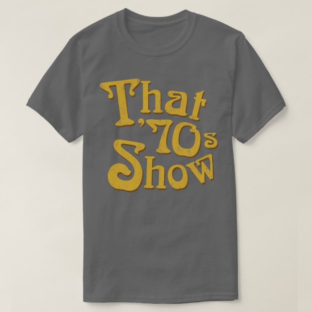 Det 70-talet visar t shirt (Design framsida)