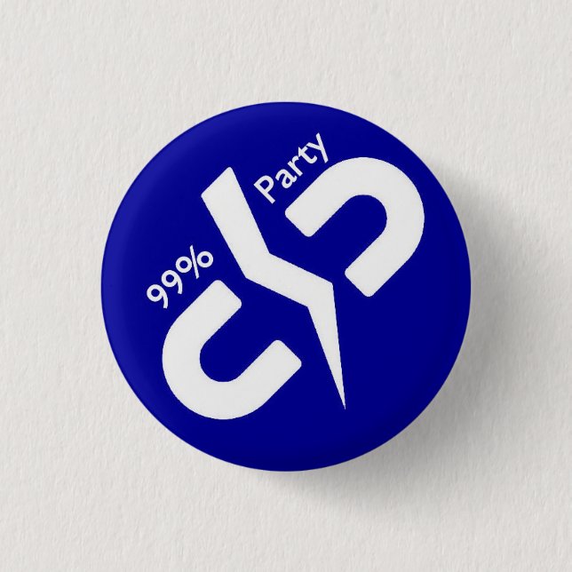 Det 99% partyet knapp (Framsida)
