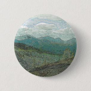 Det Adirondack berg nå en höjdpunkt panorama Knapp