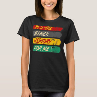 Det afrikanska amerikanska Pridets svarta historia T Shirt