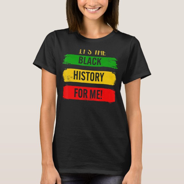 Det afrikanska Pridet BHM Manar Wom T Shirt (Framsida)