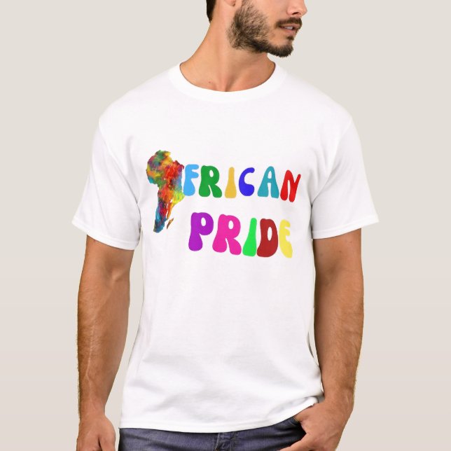 Det afrikanska Pridet T Shirt (Framsida)