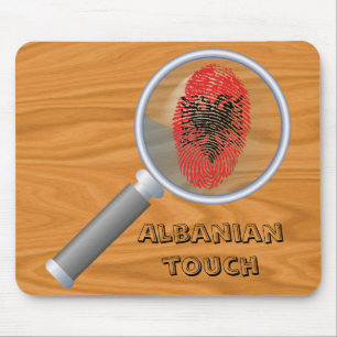 Det albanska handlag identifierar med musmatta