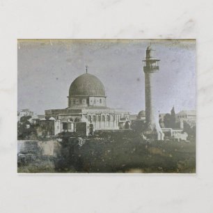 Det äldsta fotot av Jerusalem Vykort