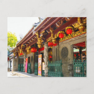 Det äldsta kinesiska templet i Singapore Vykort
