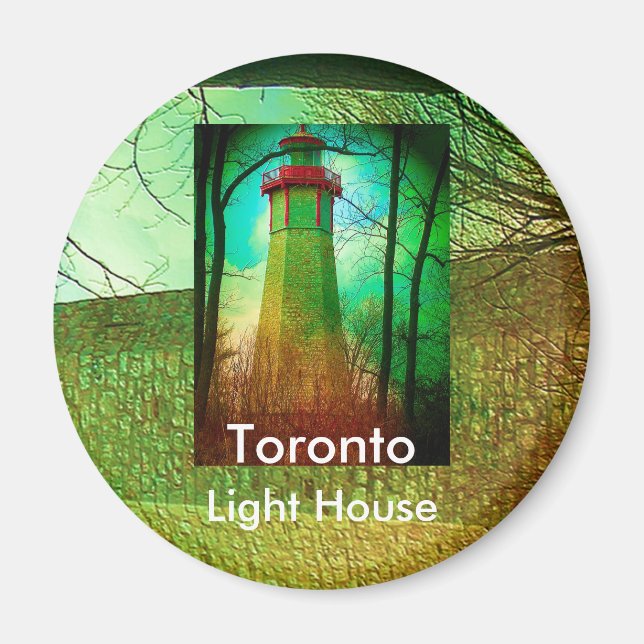 Det äldsta lätta huset i Toronto Magnet (Framsidan)
