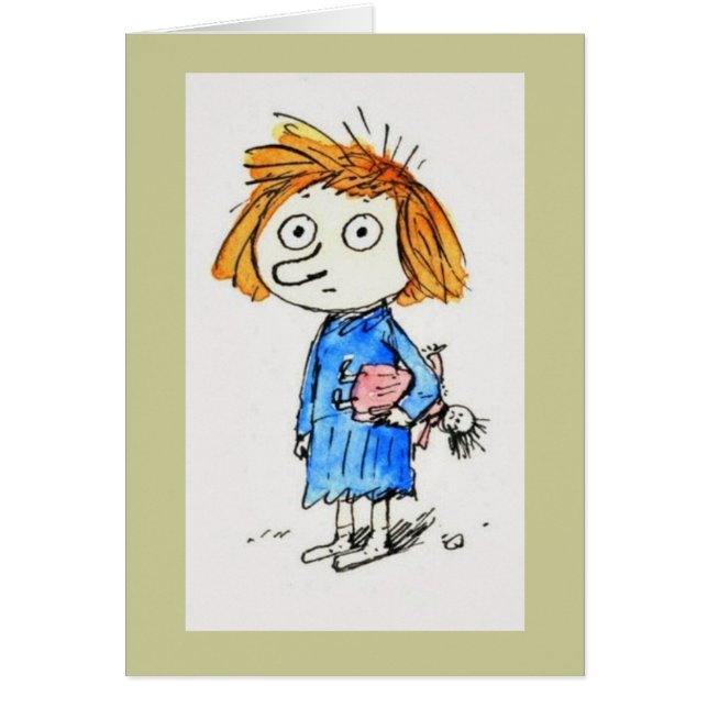 Det Alice kortet Hälsningskort (Framsidan)