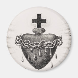 Det allraheligaste hjärtat Symbol för det gudomlig Magnet