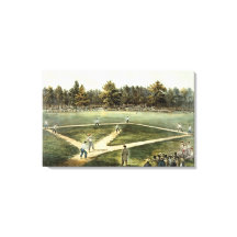 Det amerikanska nationella spelet Baseball