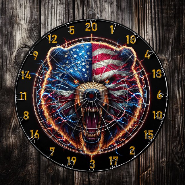 Det amerikanska Pridets odlingsbjörn Darttavla (Skapare uppladdad)