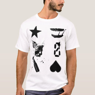 Det ändlösa tomt (svarten) t shirt