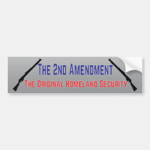 Det andra ändringsförslaget - Bumper Sticker Bildekal