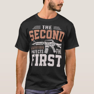 Det andra ändringsförslaget skyddar det första änd t shirt
