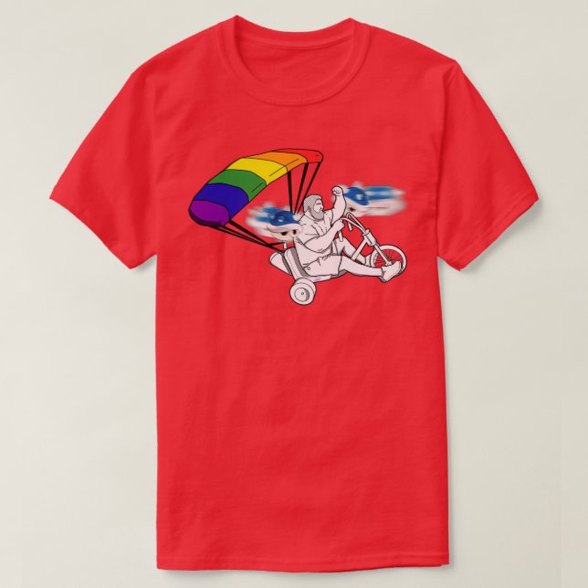 Det andra Ställe är det bästa T Shirt (Design framsida)