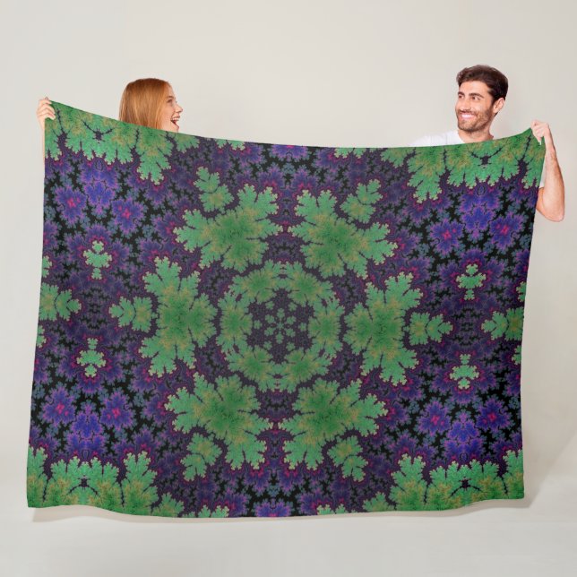 Det ändrade Fern Wheel Fleecefilt (På plats)