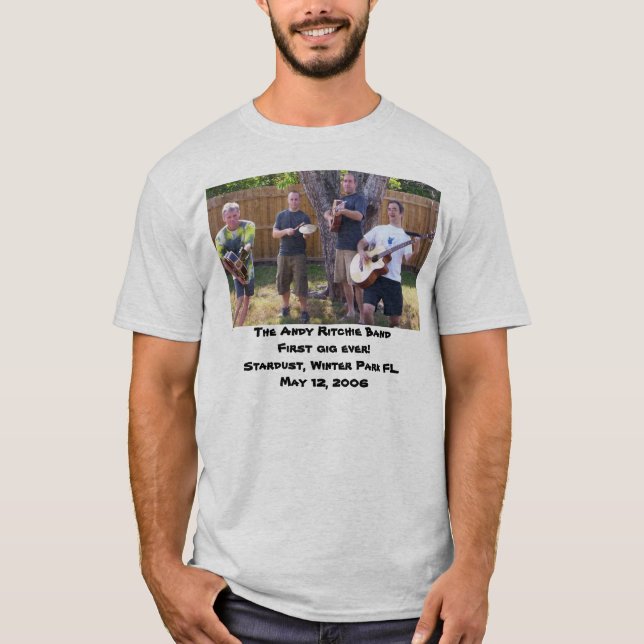 Det Andy Ritchie musikbandet - Andy Ritchie T-shirt (Framsida)