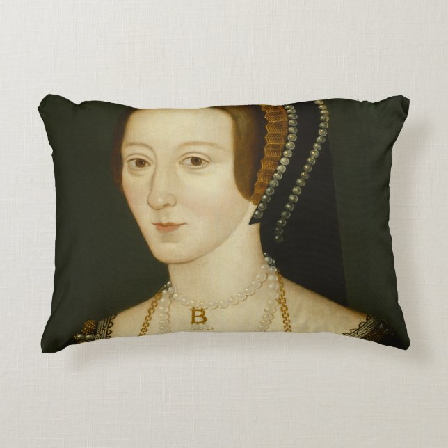 Det Anne Boleyn citationstecknet kudder Prydnadskudde (Framsidan)