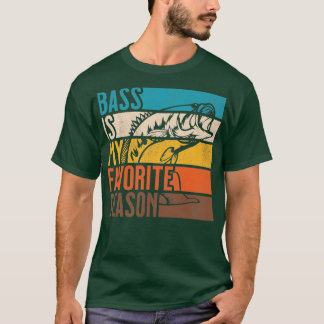 Det ansträngda Vintagen Bass-fisket är mitt favori T Shirt