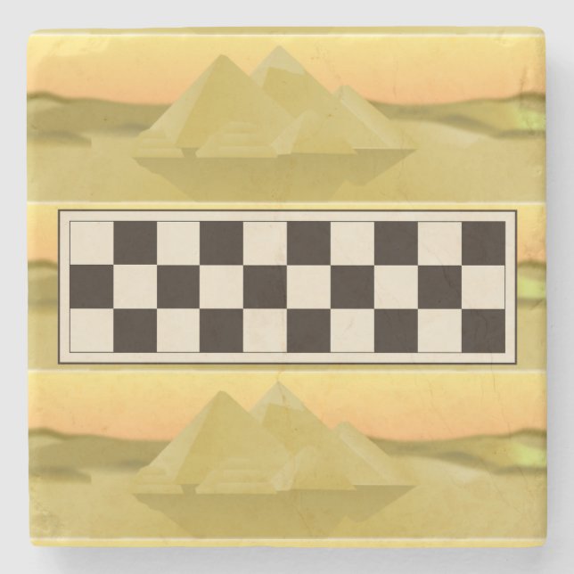 Det antika egyptiska senatsnämnden stenunderlägg (Framsidan)