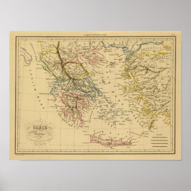 Det antika Grekland i början av den kristna tiden Poster (Framsidan)