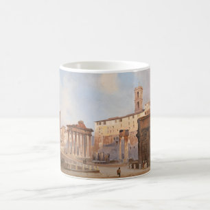 Det antika romerska forumet (av Ippolito Caffi) Kaffemugg