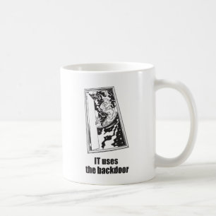 DET använder bakdörren Kaffemugg