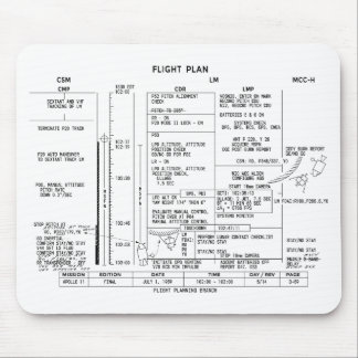 Det Apollo 11 flyg planerar Musmatta