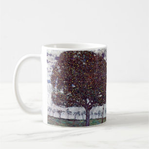 Det Apple träd av Gustav Klimt Kaffemugg