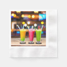 Det är 5 O'Clock nånstans Cocktail Napkins