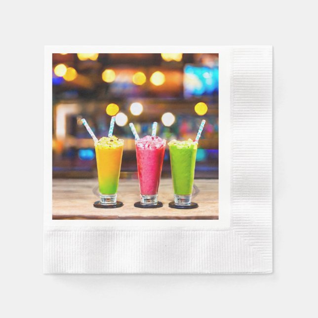 Det är 5 O'Clock nånstans Cocktail Napkins Pappersservett (Framsidan)