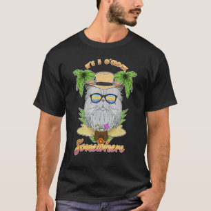 Det är 5 på någonstans Dricker persisk katt T Shirt