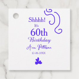 Det är 60 år sedan namn lila spank eller gåvor etiketter