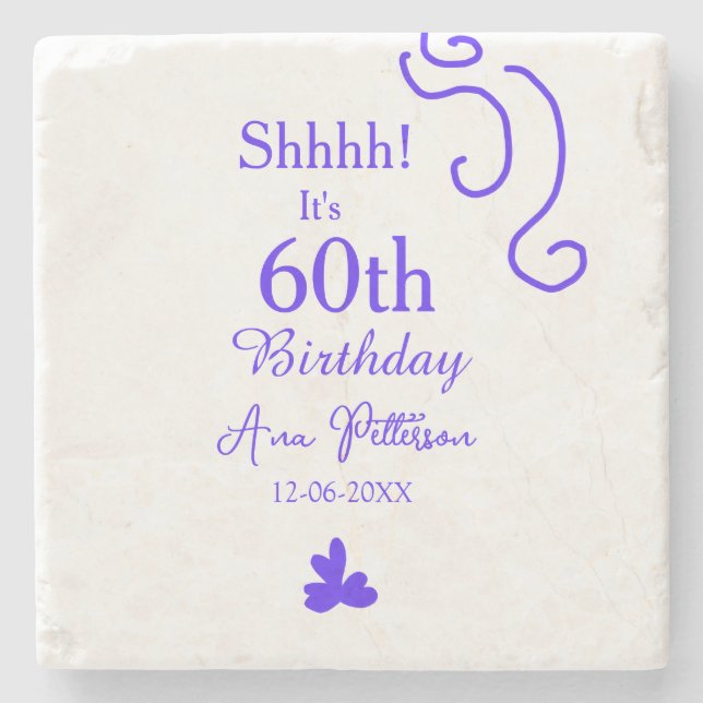 Det är 60 år sedan namn lila spank eller stenunderlägg (Framsidan)