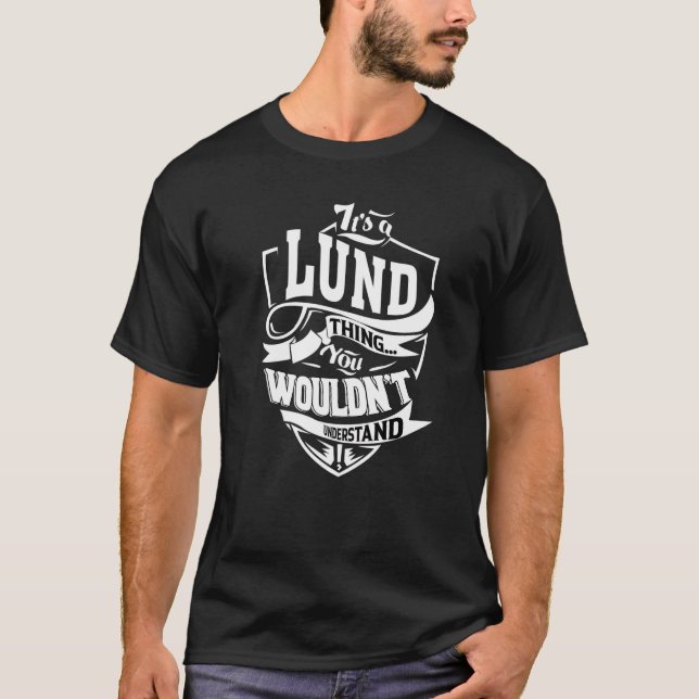 Det är A Lund Sak T Shirt (Framsida)