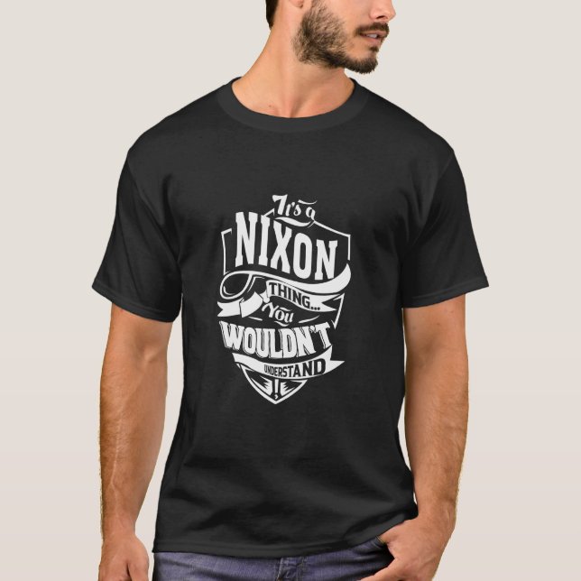Det är A Nixon Sak T Shirt (Framsida)