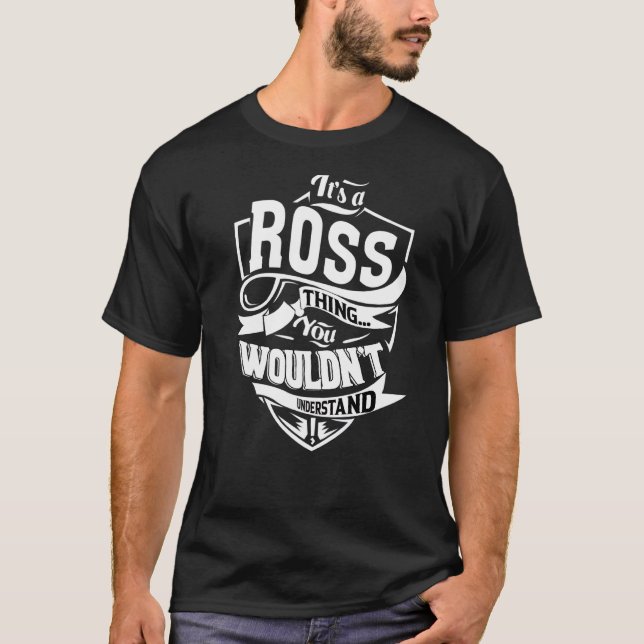 Det är A Ross Sak T Shirt (Framsida)