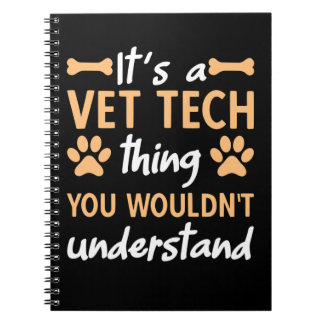 Det är A Vet Tech Sak Anteckningsbok