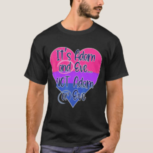 Det är Adam och Kväll, inte Adam eller Kväll hjärt T Shirt