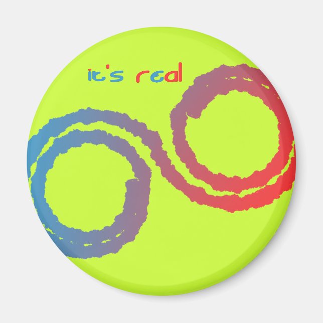 Det är äkta magnet (Framsidan)