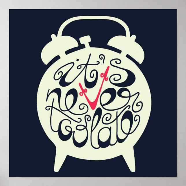 Det är aldrig för sent poster (Framsidan)